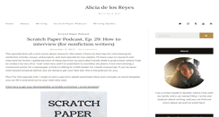 Desktop Screenshot of aliciadelosreyes.com
